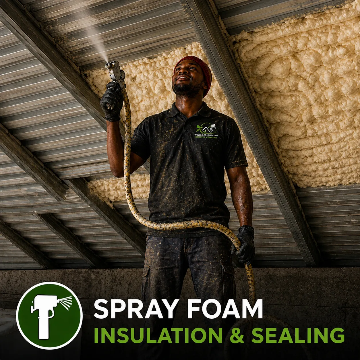 Spray Foam Insulation & Sealing